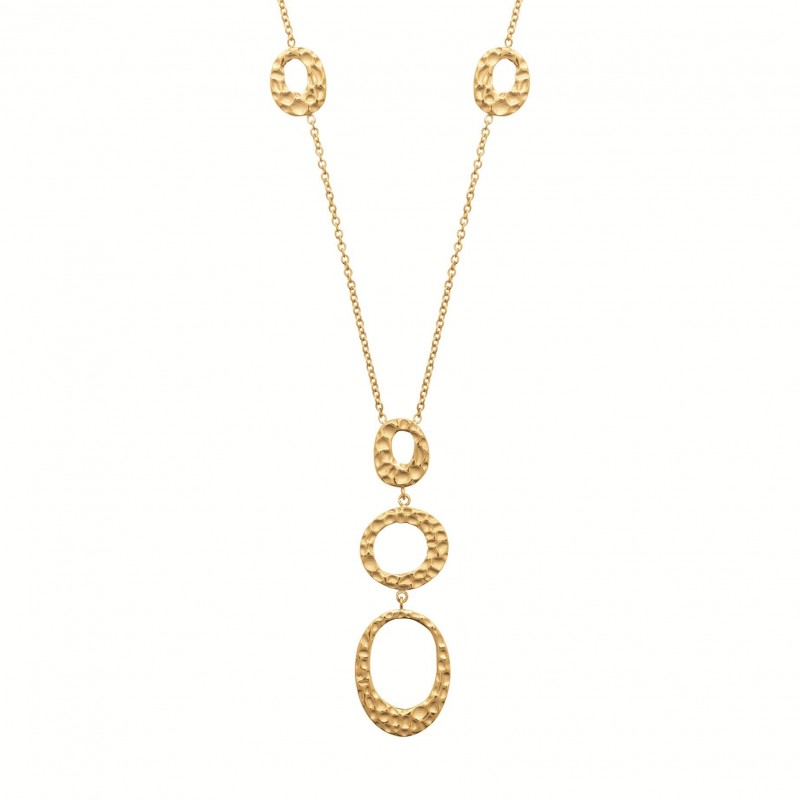 Collier Coque de Nacre Acier doré 31224955