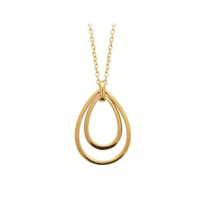 Collier Coque de Nacre Acier doré 31224655