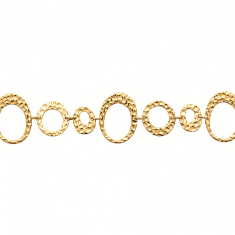 Bracelet Coque de Nacre Acier doré 31223921