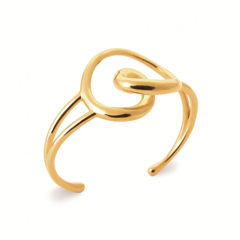 Bracelet Coque de Nacre Acier doré 31223866