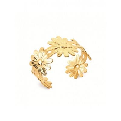 Bracelet Coque de Nacre Acier doré 31222864