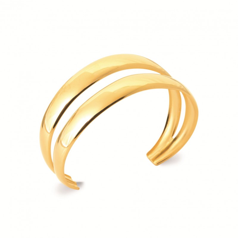 Bracelet Coque de Nacre Acier doré 31222662
