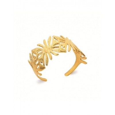 Bracelet Coque de Nacre Acier doré 31222262