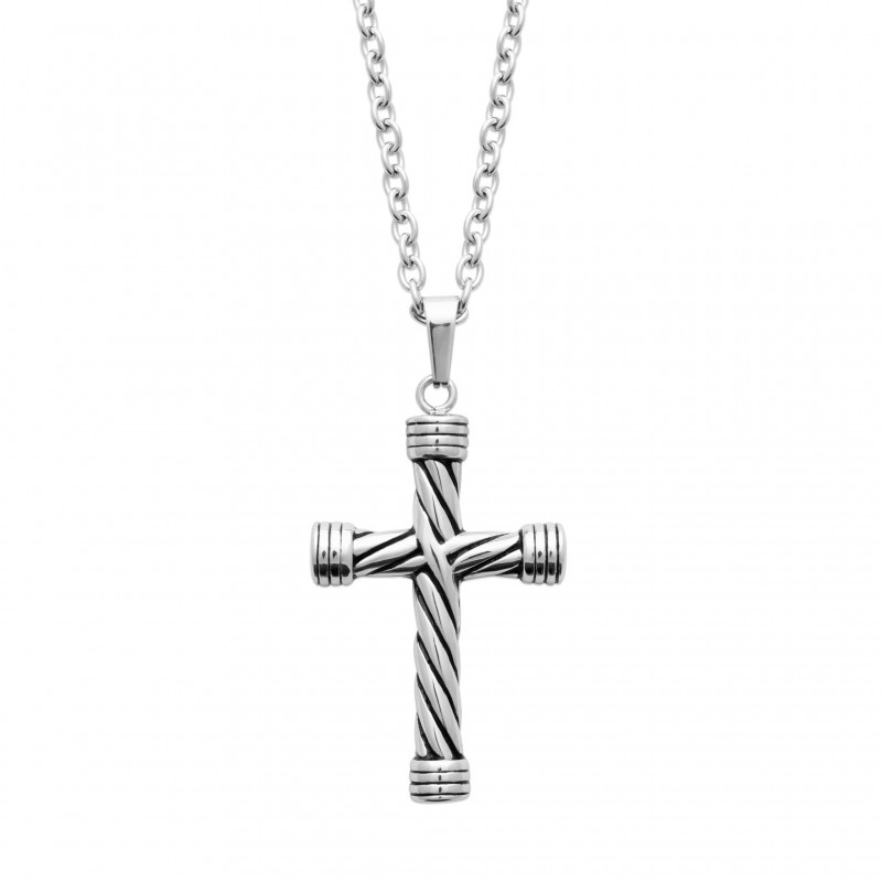 Collier Coque de Nacre Acier argenté 31220755
