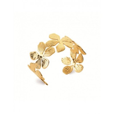 Bracelet Coque de Nacre Acier doré 31219362