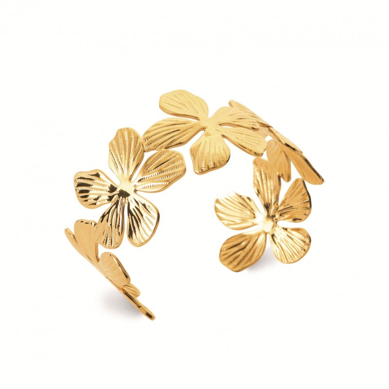 Bracelet Coque de Nacre Acier doré 31219362