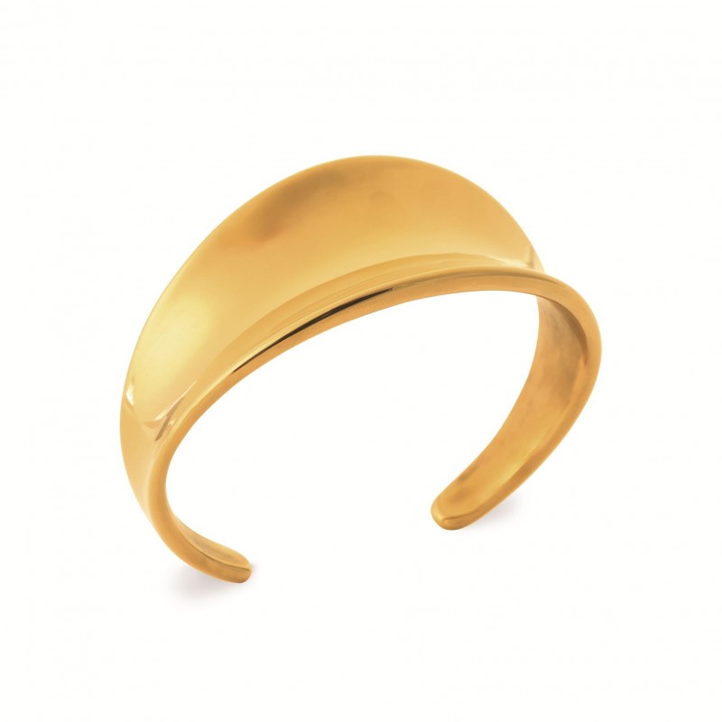 Bracelet Coque de Nacre Acier doré 31218866