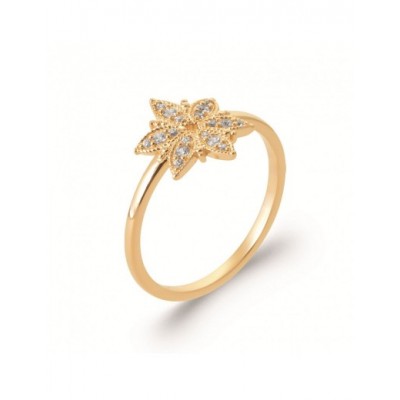 Bague Coque de Nacre Plaqué Or 750 2995510