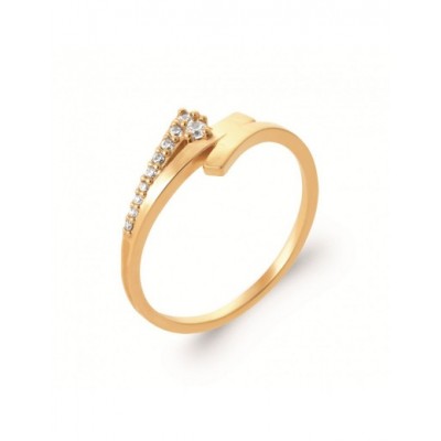 Bague Coque de Nacre Plaqué Or 750 2991610