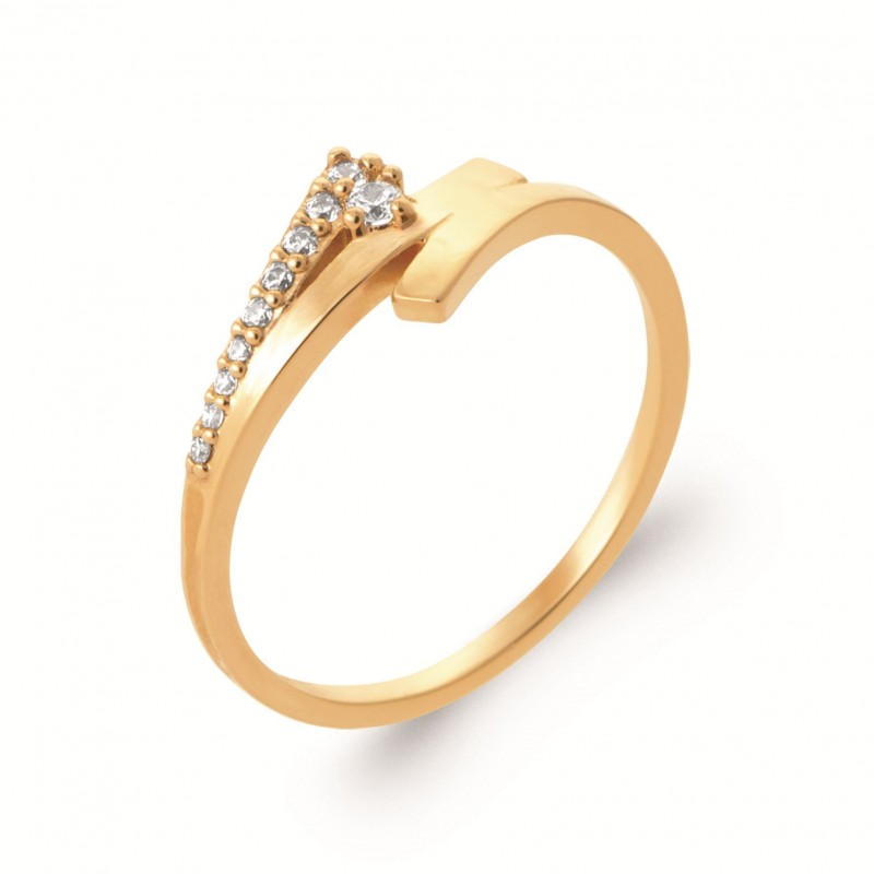 Bague Coque de Nacre Plaqué Or 750 2991610