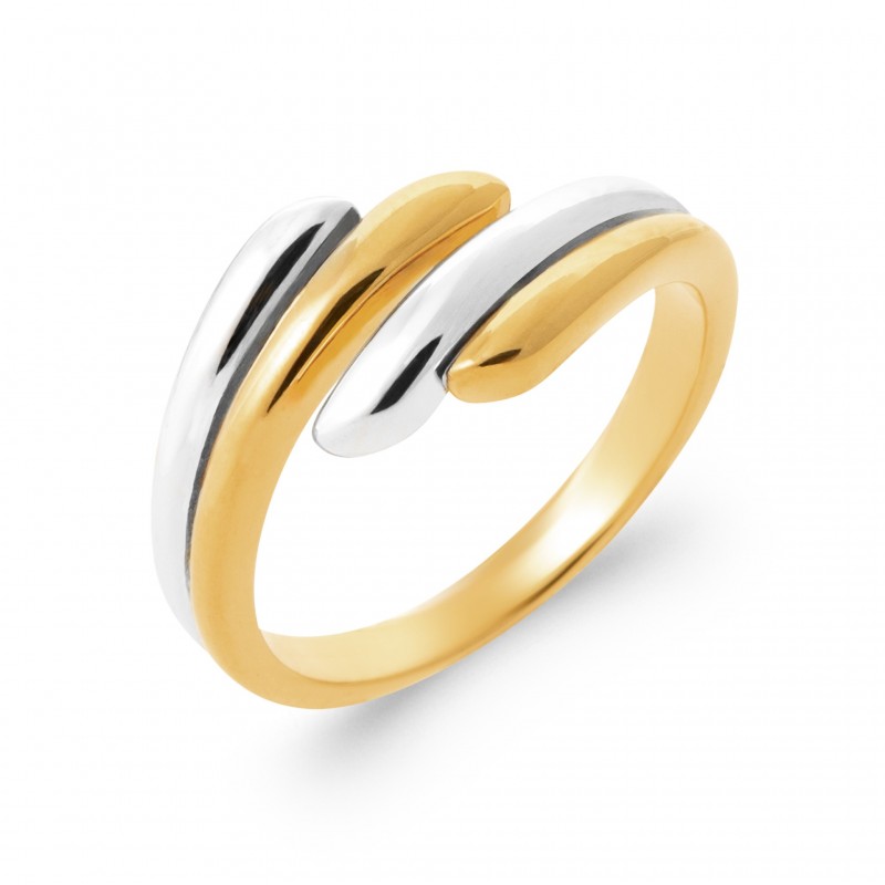 Bague Coque de Nacre Plaqué Or 750 2991401