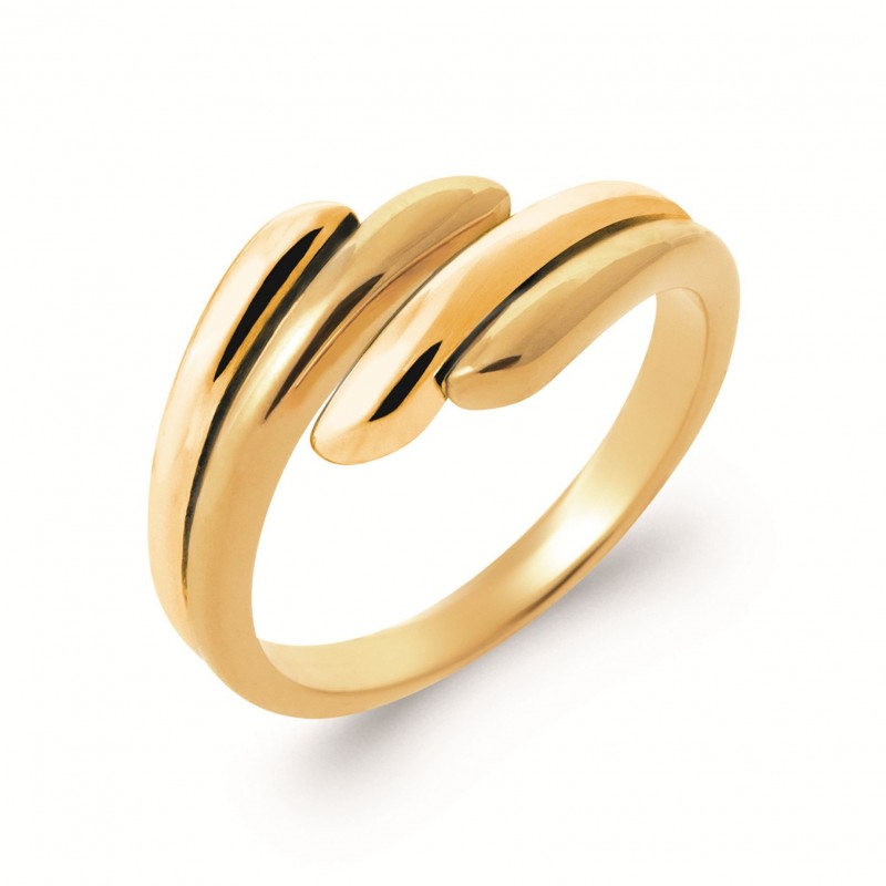 Bague Coque de Nacre Plaqué Or 750 2991400
