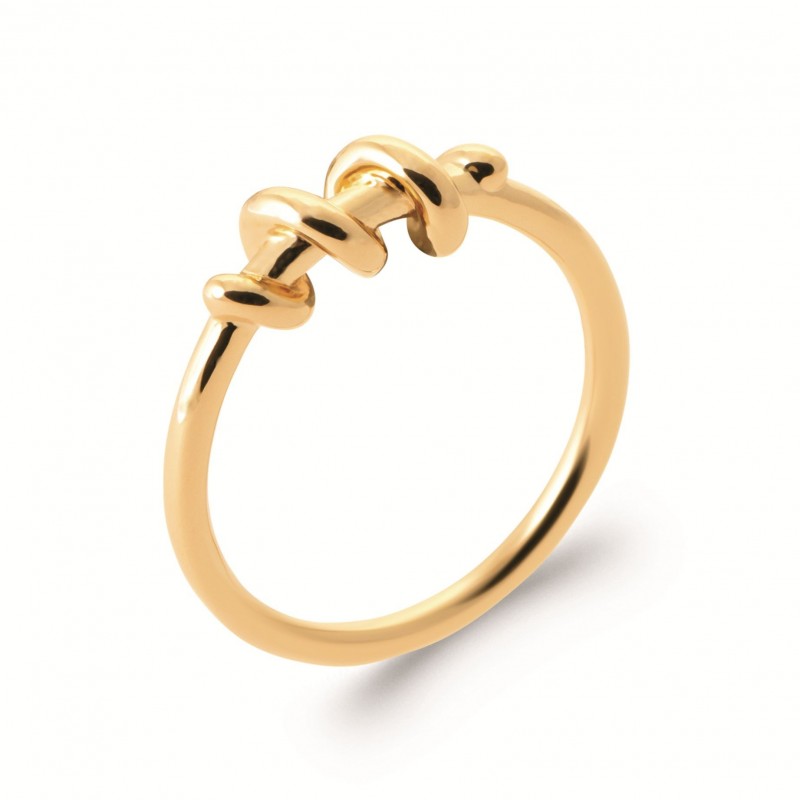 Bague Coque de Nacre Plaqué Or 750 2983700
