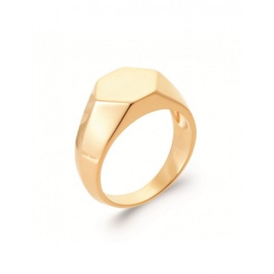 Bague Coque de Nacre Plaqué Or 750 2980000