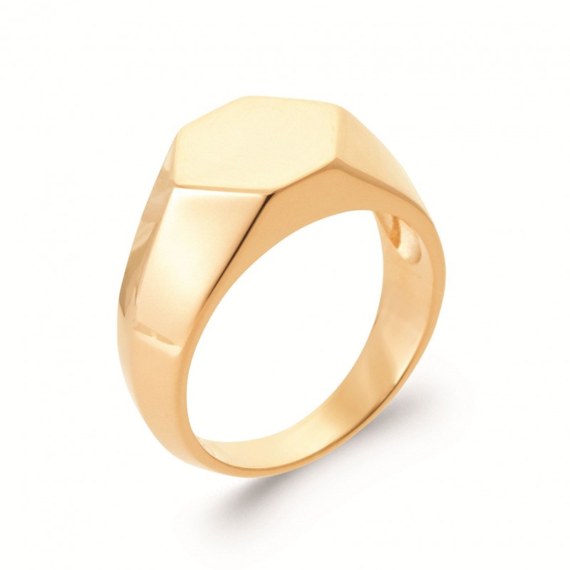 Bague Coque de Nacre Plaqué Or 750 2980000