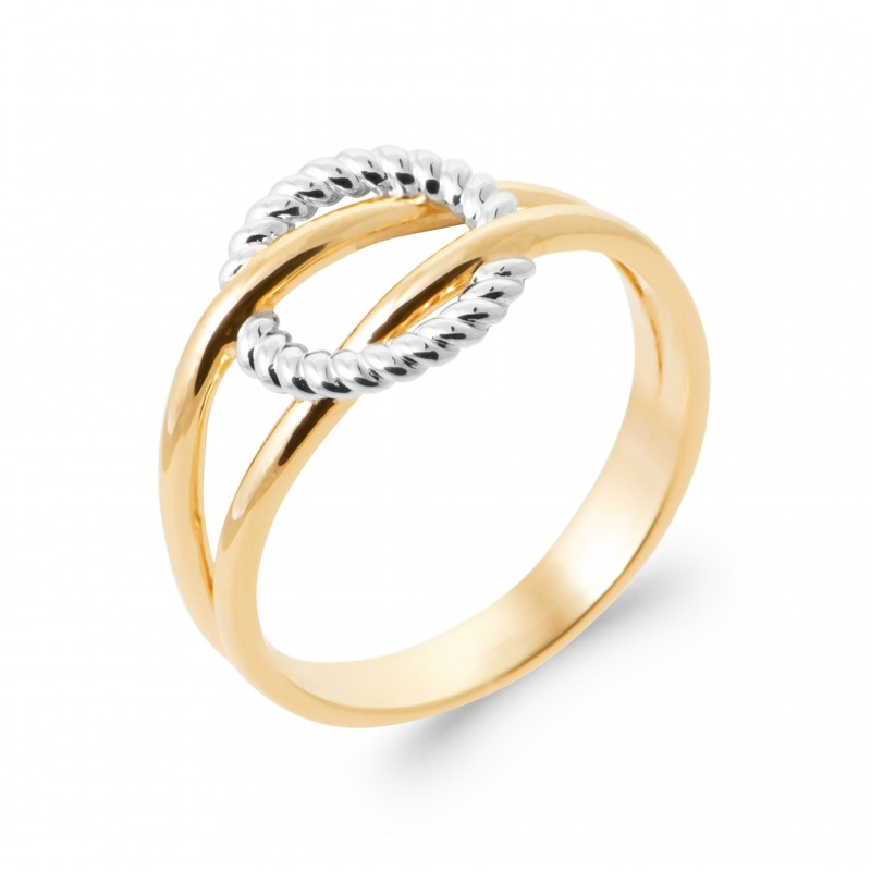 Bague Coque de Nacre Plaqué Or 2977001
