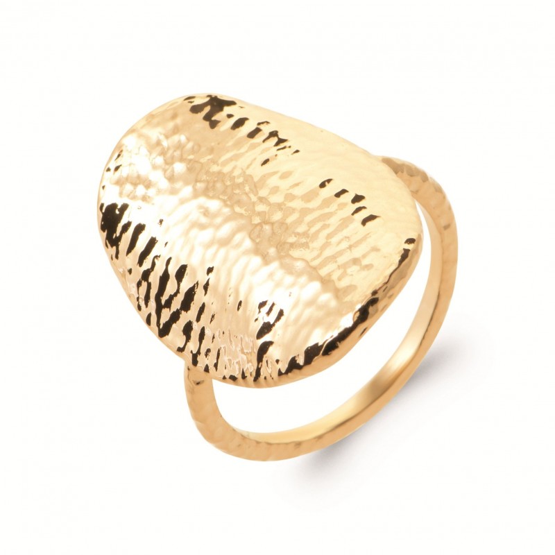 Bague Coque de Nacre Plaqué Or 750 2976400