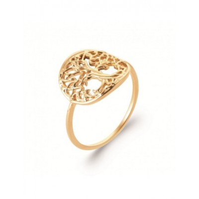 Bague Coque de Nacre Plaqué Or 750 2974400