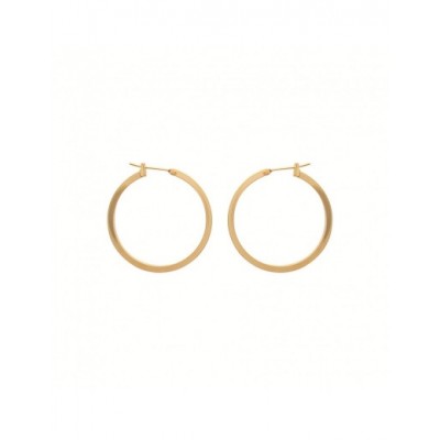 Boucles d'oreilles Coque de Nacre Plaqué Or 750 29730