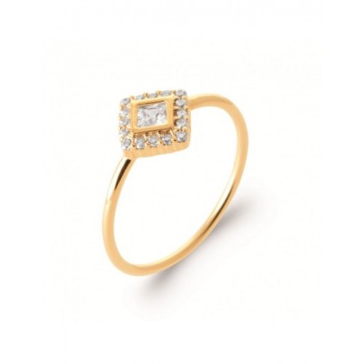 Bague Coque de Nacre Plaqué Or 2972810
