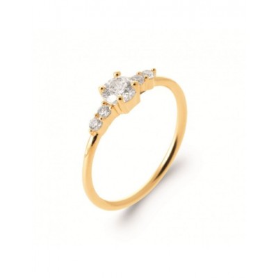 Bague Coque de Nacre Plaqué Or 2972410