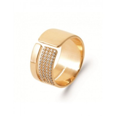 Bague Coque de Nacre Plaqué Or 750 2968610