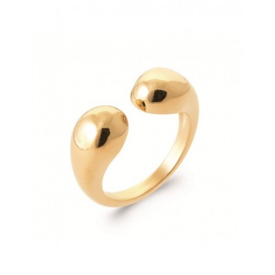 Bague Coque de Nacre Plaqué Or 750 2967500