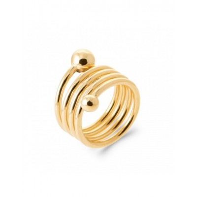 Bague Coque de Nacre Plaqué Or 750 2966700