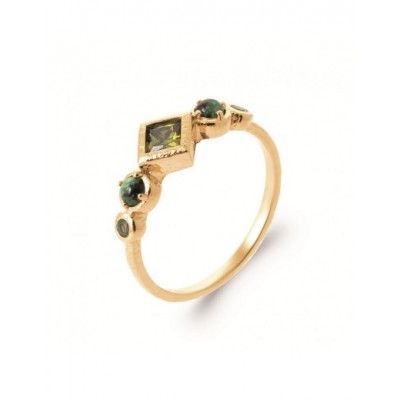 Bague Coque de Nacre Plaqué Or 750 2965650