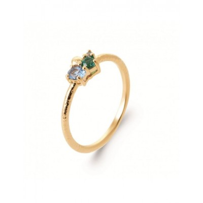 Bague Coque de Nacre Plaqué Or 750 2965505
