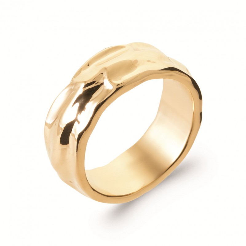 Bague Coque de Nacre Plaqué Or 750 2963100