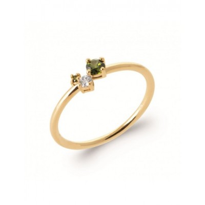 Bague Coque de Nacre Plaqué Or 750 2961550