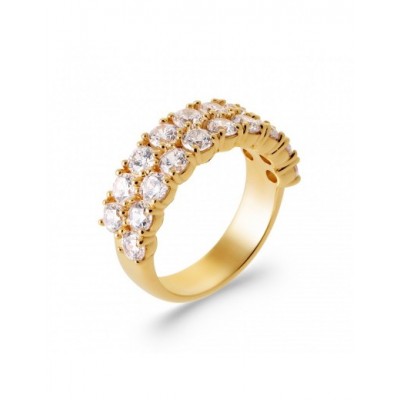 Bague Coque de Nacre Plaqué Or 750 2952110