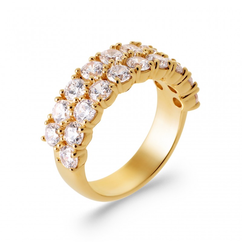 Bague Coque de Nacre Plaqué Or 750 2952110