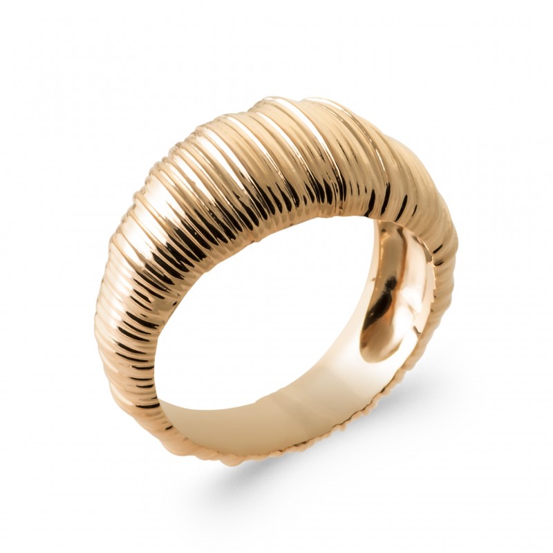 Bague Coque de Nacre Plaqué Or 750 2951300