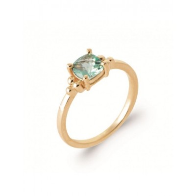 Bague Coque de Nacre Plaqué Or 750 2950750