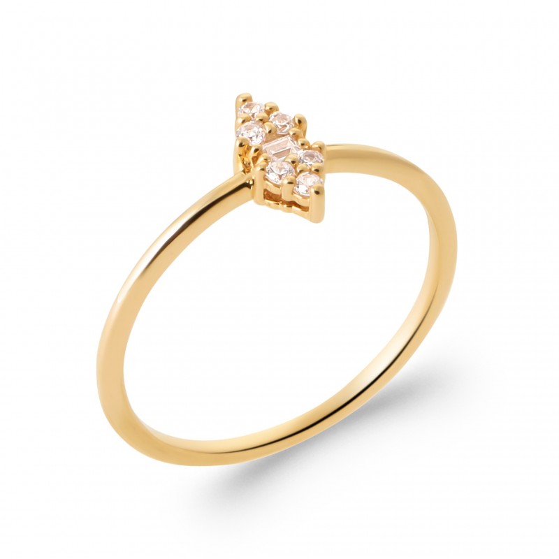 Bague Coque de Nacre Plaqué Or 750 2948610