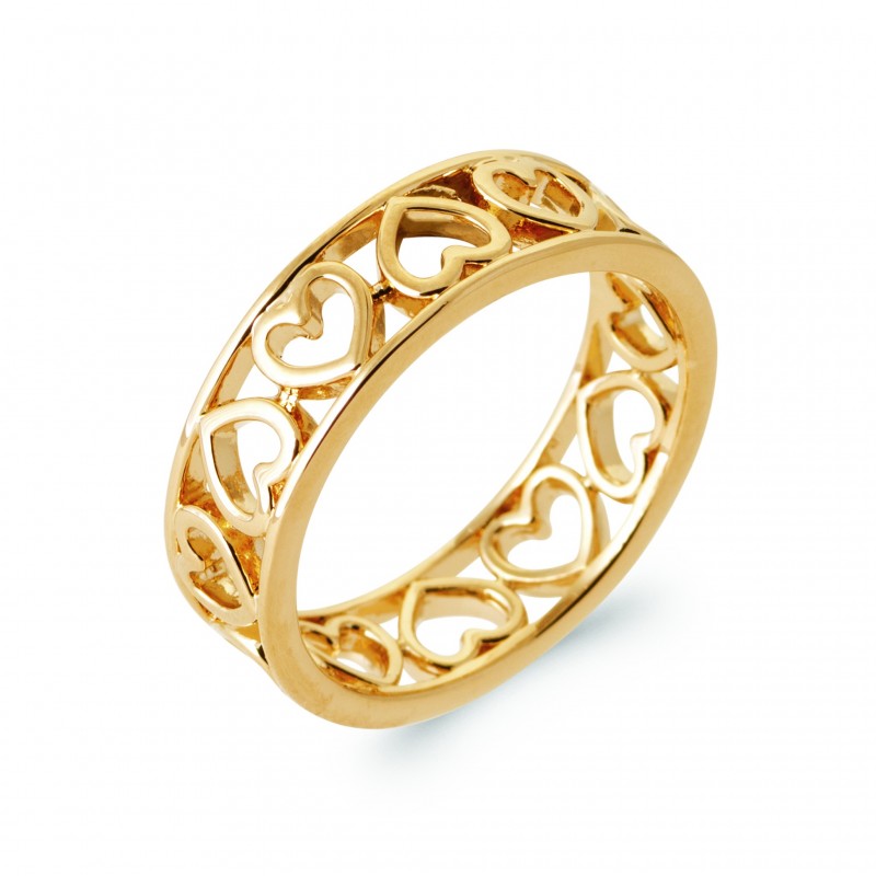 Bague Coque de Nacre Plaqué Or 750 2929100