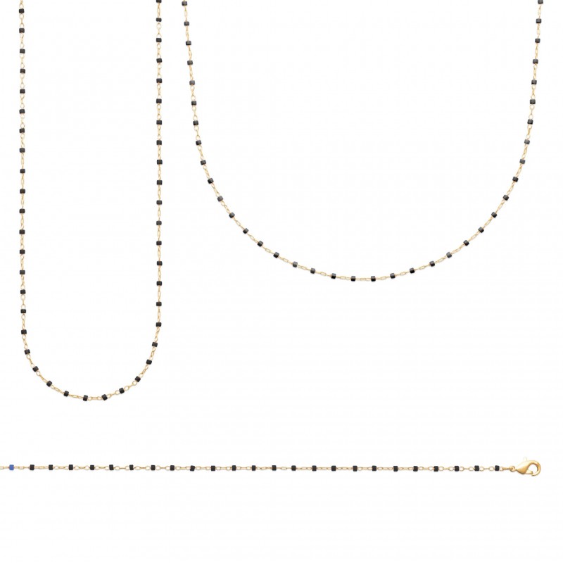 Bracelet Coque de Nacre Plaqué Or 750 et perles Miyuki 29097118