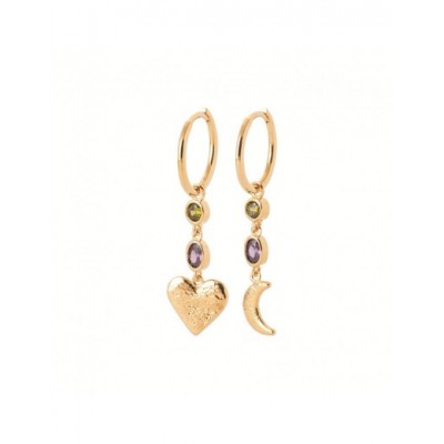 Boucles d'oreilles Coque de Nacre Plaqué Or 750 2674405
