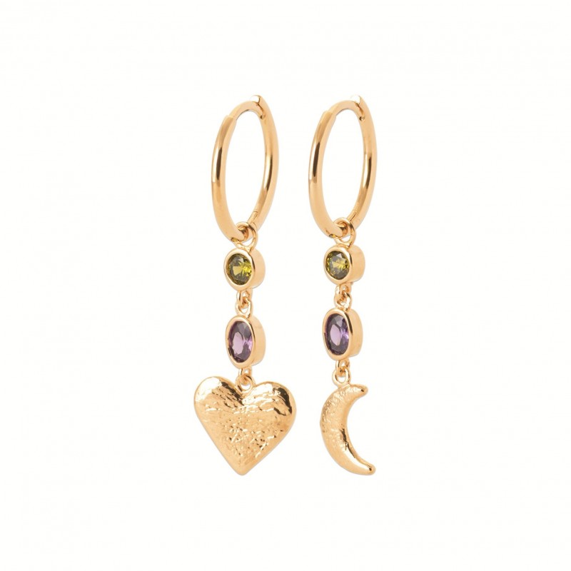 Boucles d'oreilles Coque de Nacre Plaqué Or 750 2674405