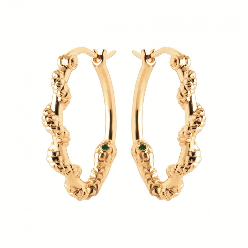 Boucles d'oreilles Coque de Nacre Plaqué Or 750 2669050