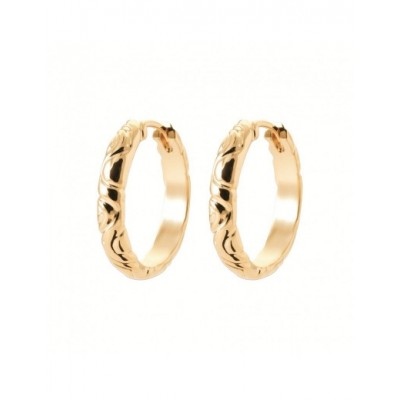 Boucles d'oreilles Coque de Nacre Plaqué Or 750 2668000