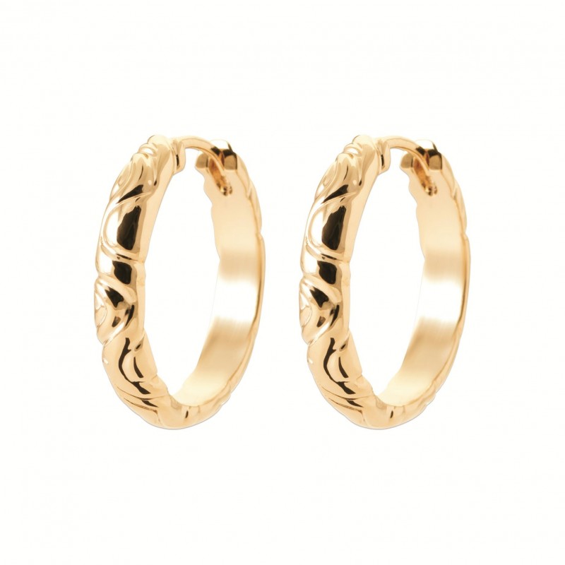 Boucles d'oreilles Coque de Nacre Plaqué Or 750 2668000