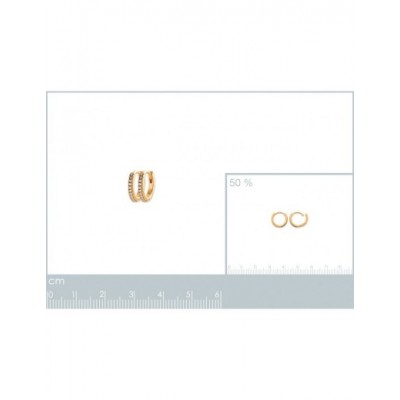 Boucles d'oreilles Coque de Nacre Plaqué Or 2634110