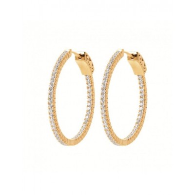 Boucles d'oreilles Coque de Nacre Plaqué Or 750 2623710