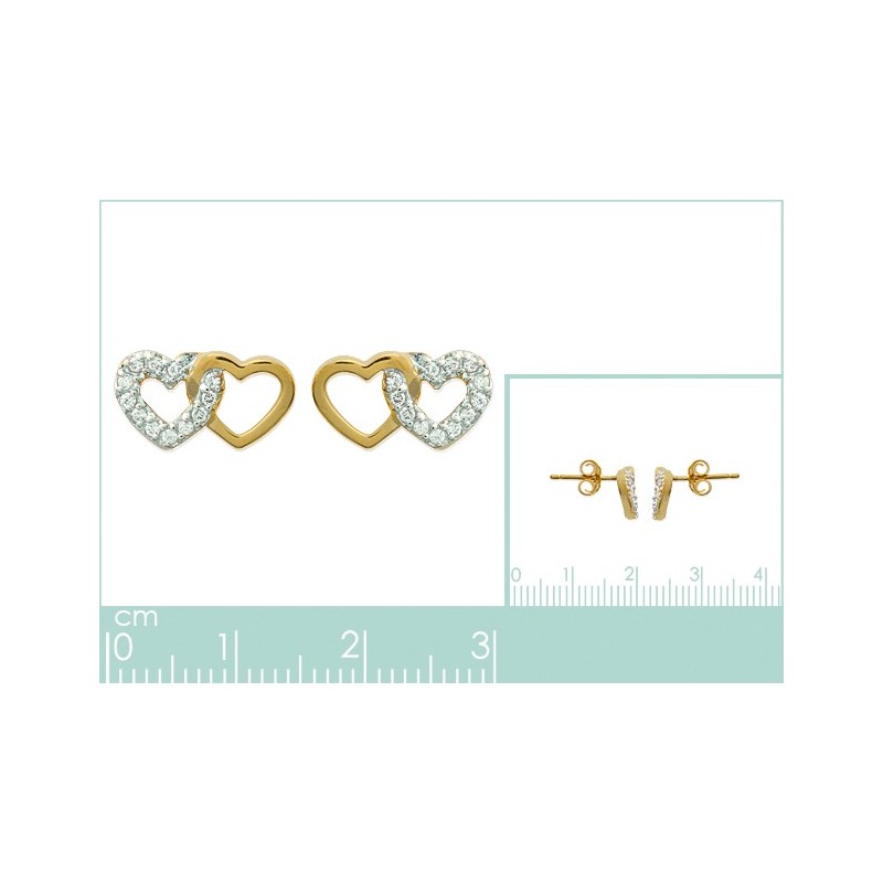 Boucles d'oreilles Coque de Nacre Plaqué Or 750 2362511