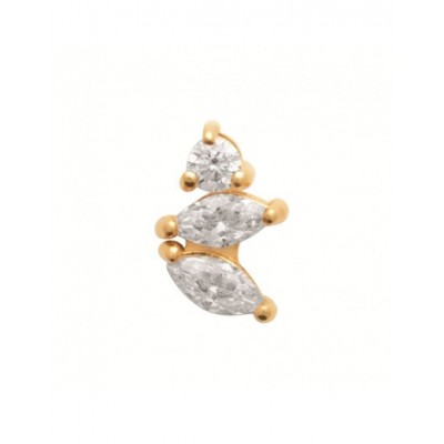 Piercing Coque de Nacre Plaqué Or 750 23068510