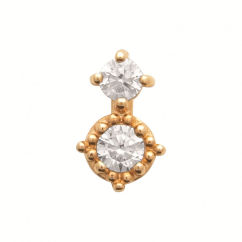Piercing Coque de Nacre Plaqué Or 750 23067510