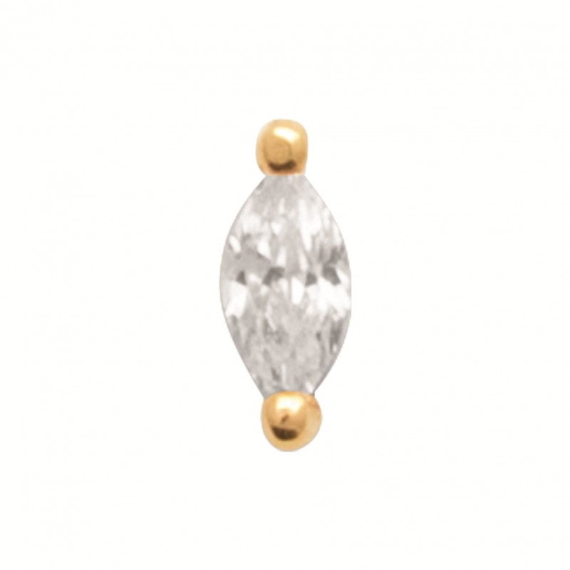 Piercing Coque de Nacre Plaqué Or 750 23066910